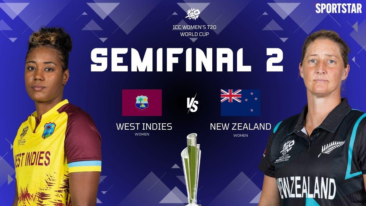 WI-W vs NZ-W Live Score, Women’s T20 World Cup semifinal updates: Dottin picks two in an over; New Zealand 104/7 (17)